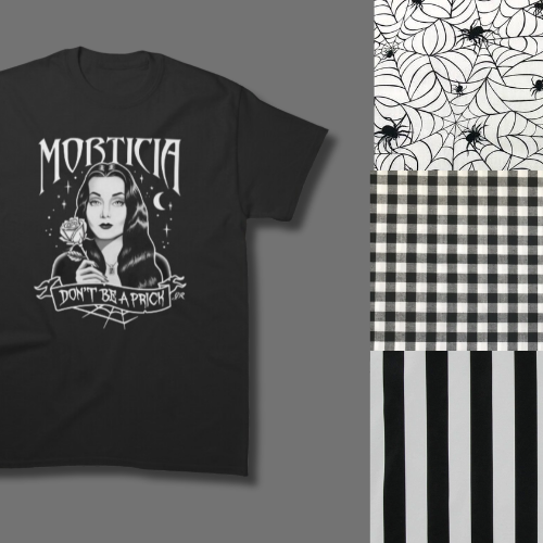 Morticia Addams - Create Your Own Smock