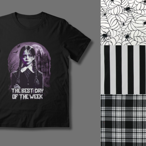 Wednesday Addams - Create Your Own Smock