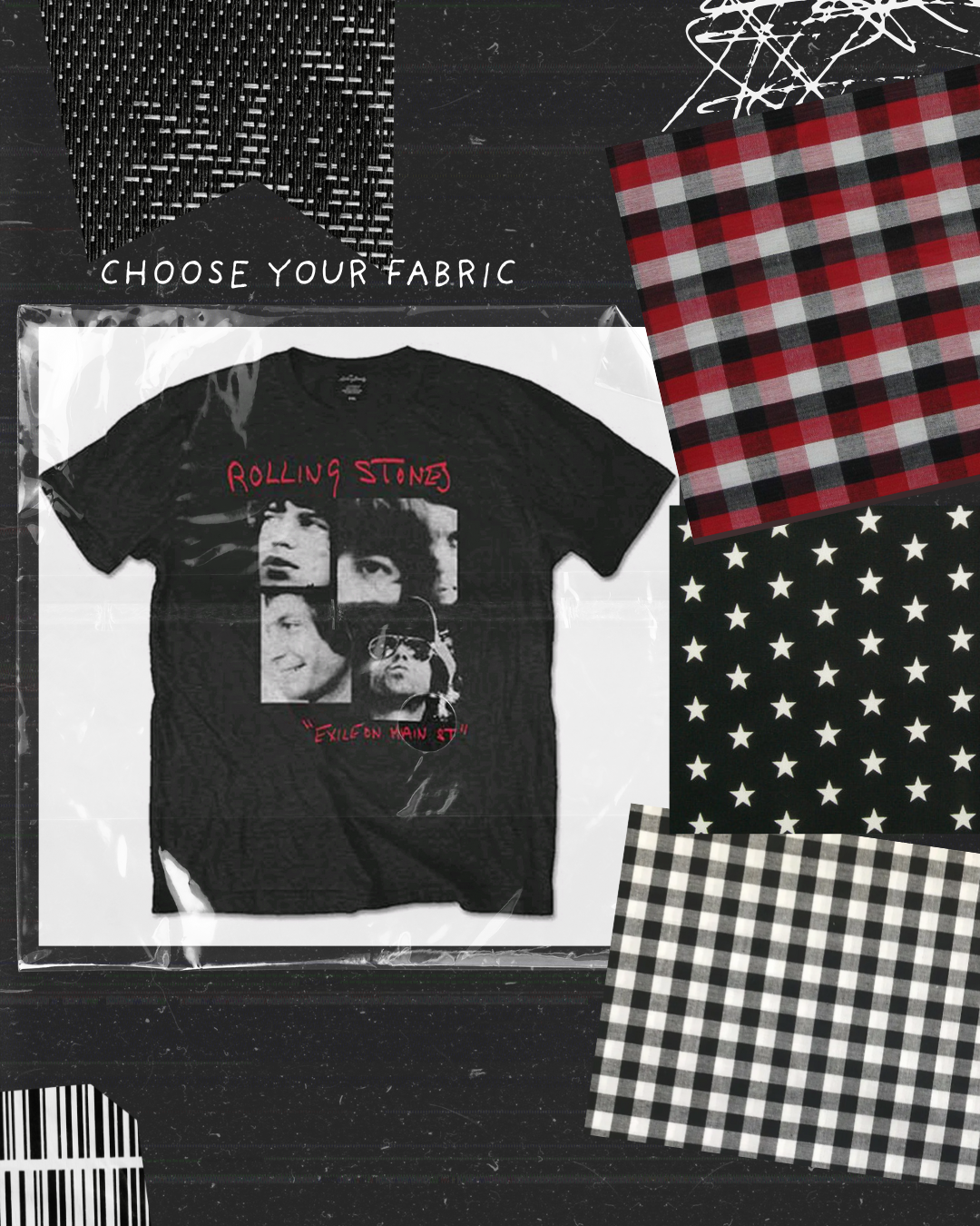 The Rolling Stones - Create Your Own Smock