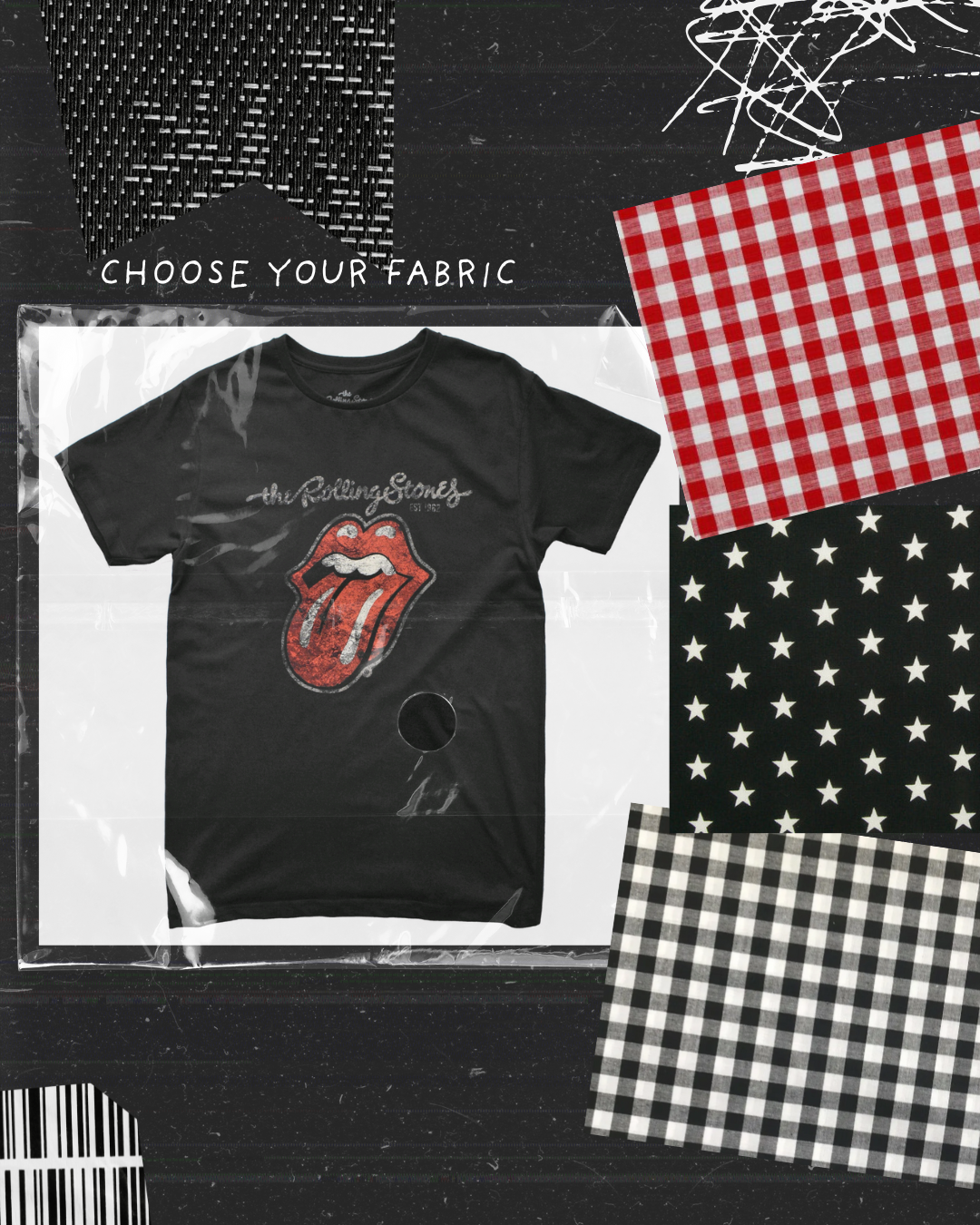 The Rolling Stones - Create Your Own Smock