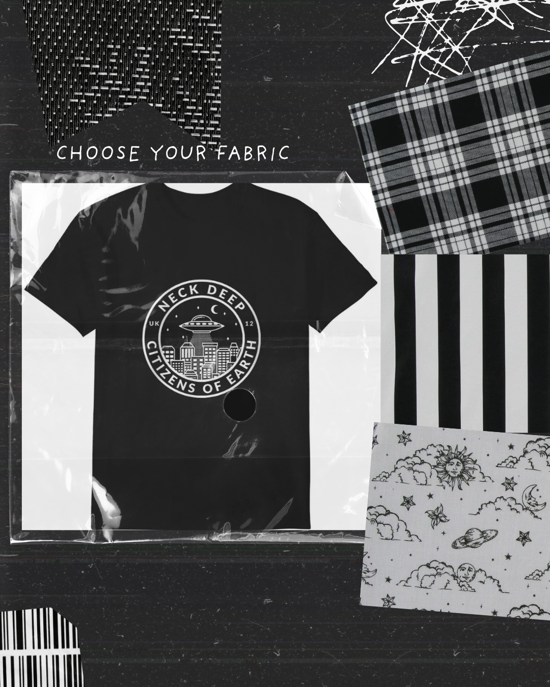 Neck Deep - Create Your Own Smock