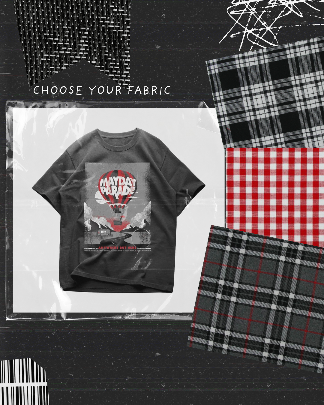 Mayday Parade - Create Your Own Smock