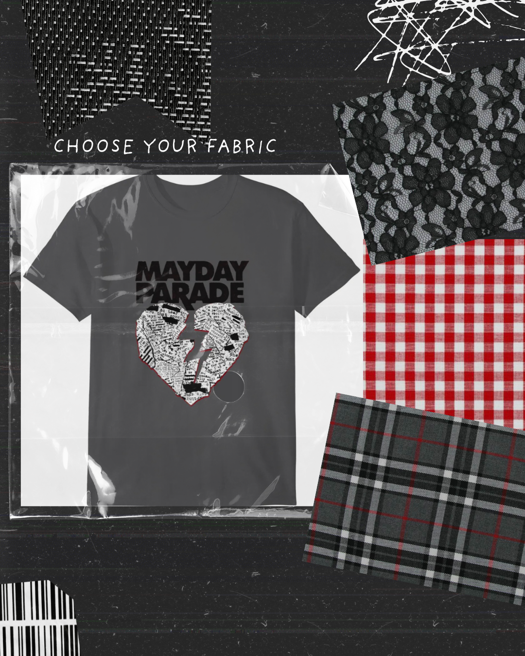 Mayday Parade - Create Your Own Smock
