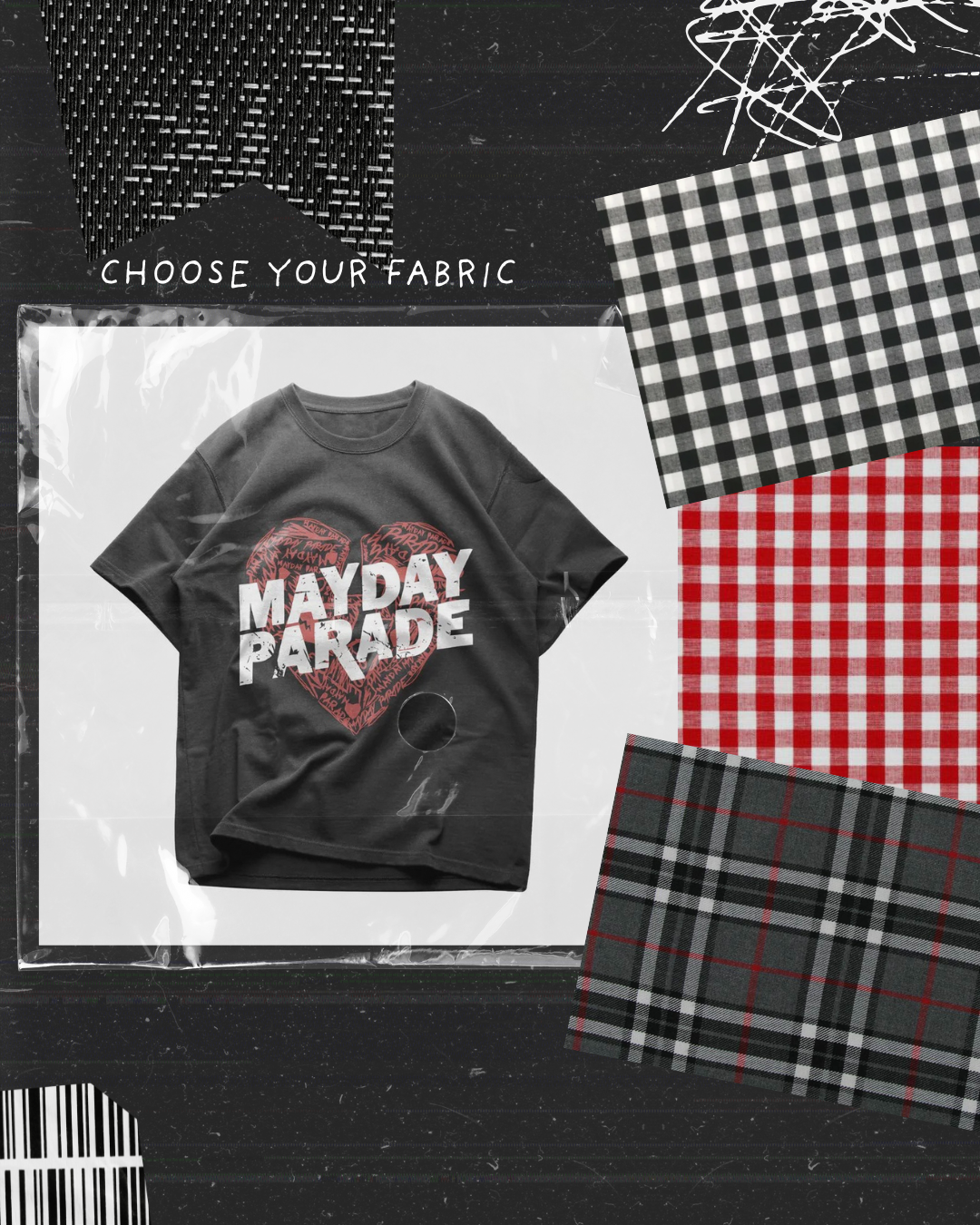 Mayday Parade - Create Your Own Smock
