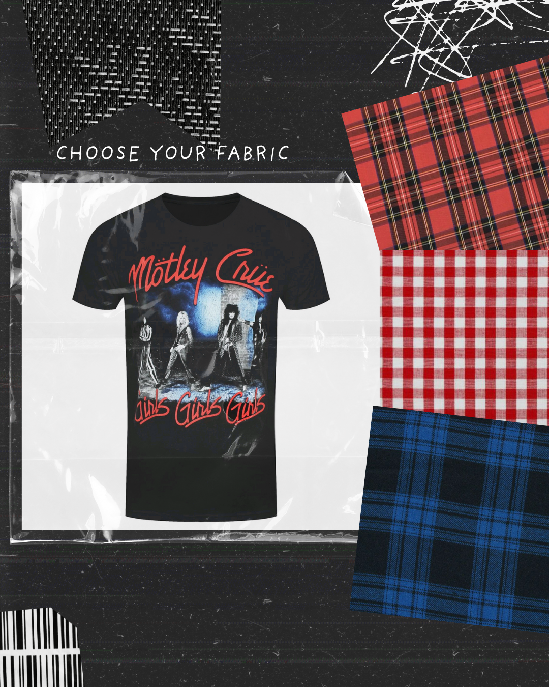 Motley Crue - Create Your Own Smock