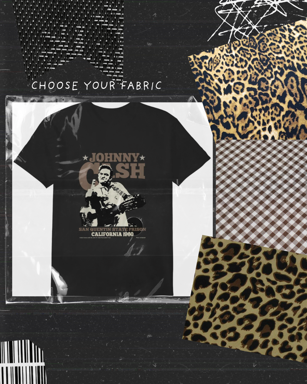 Johnny Cash - Create Your Own Smock
