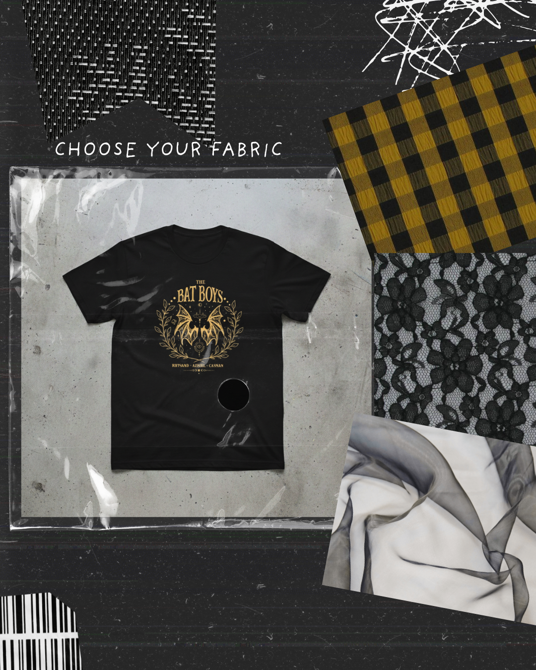 A Crown of Thrones and Roses - Create Your Own Smock