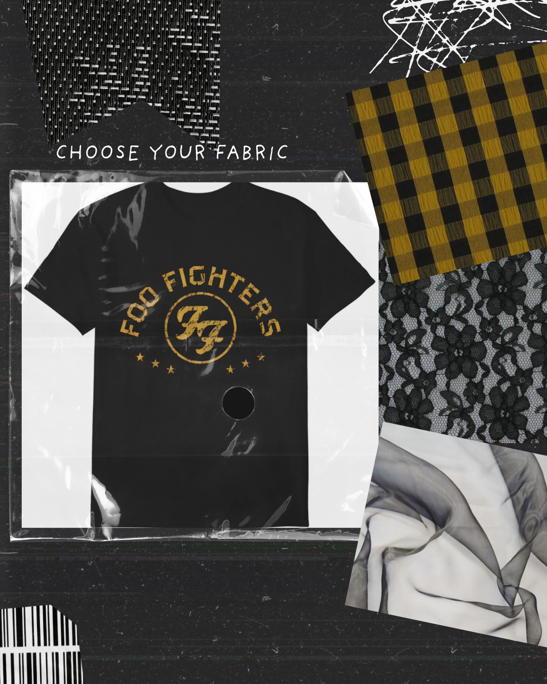 Foo Fighters - Create Your Own Smock
