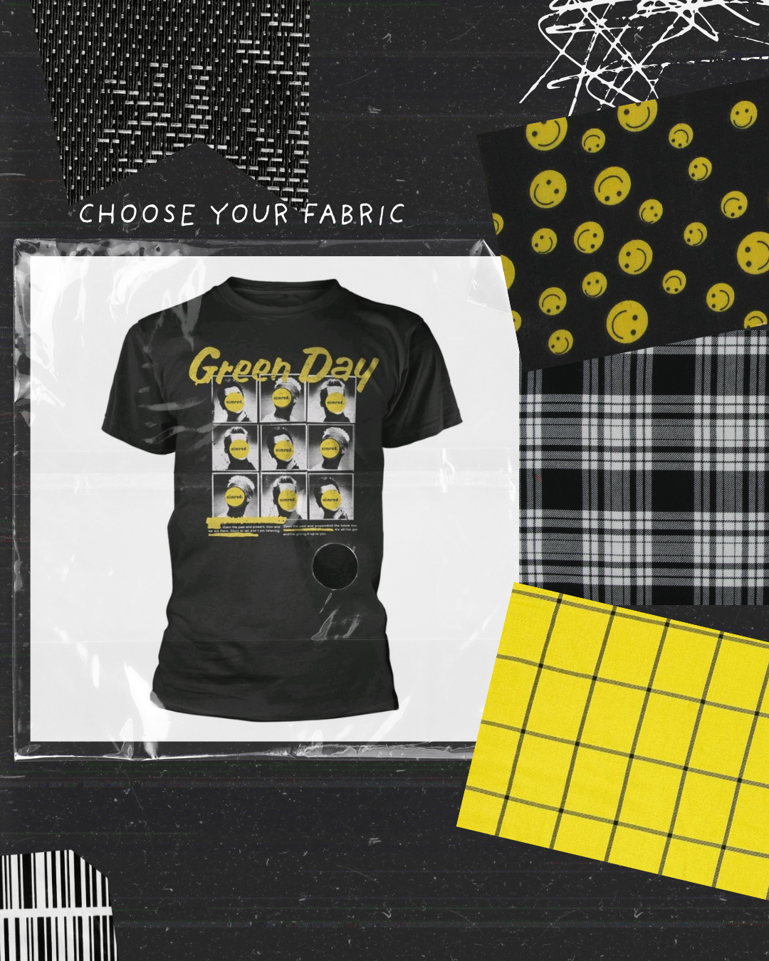 Green Day - Create Your Own Smock