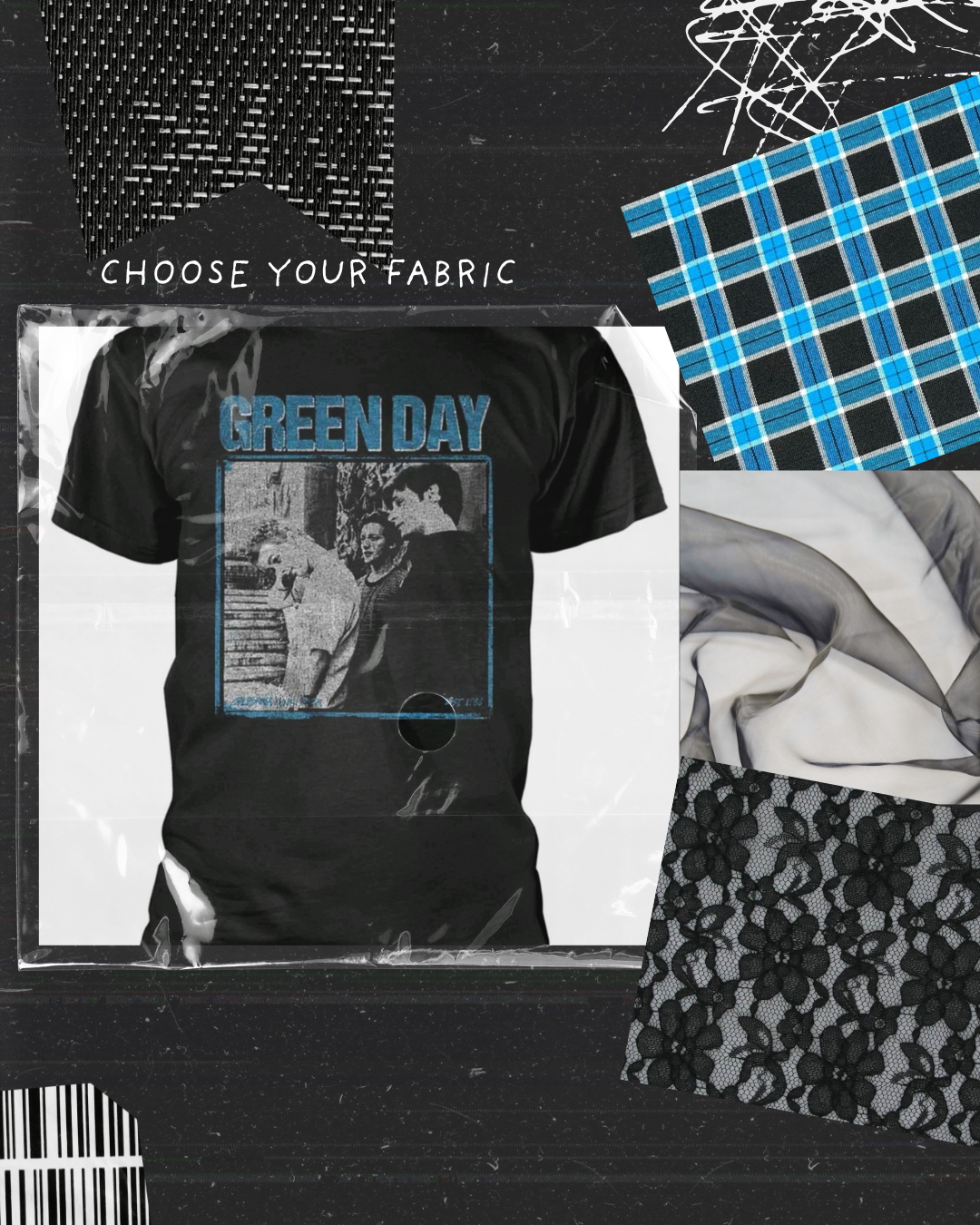 Green Day - Create Your Own Smock