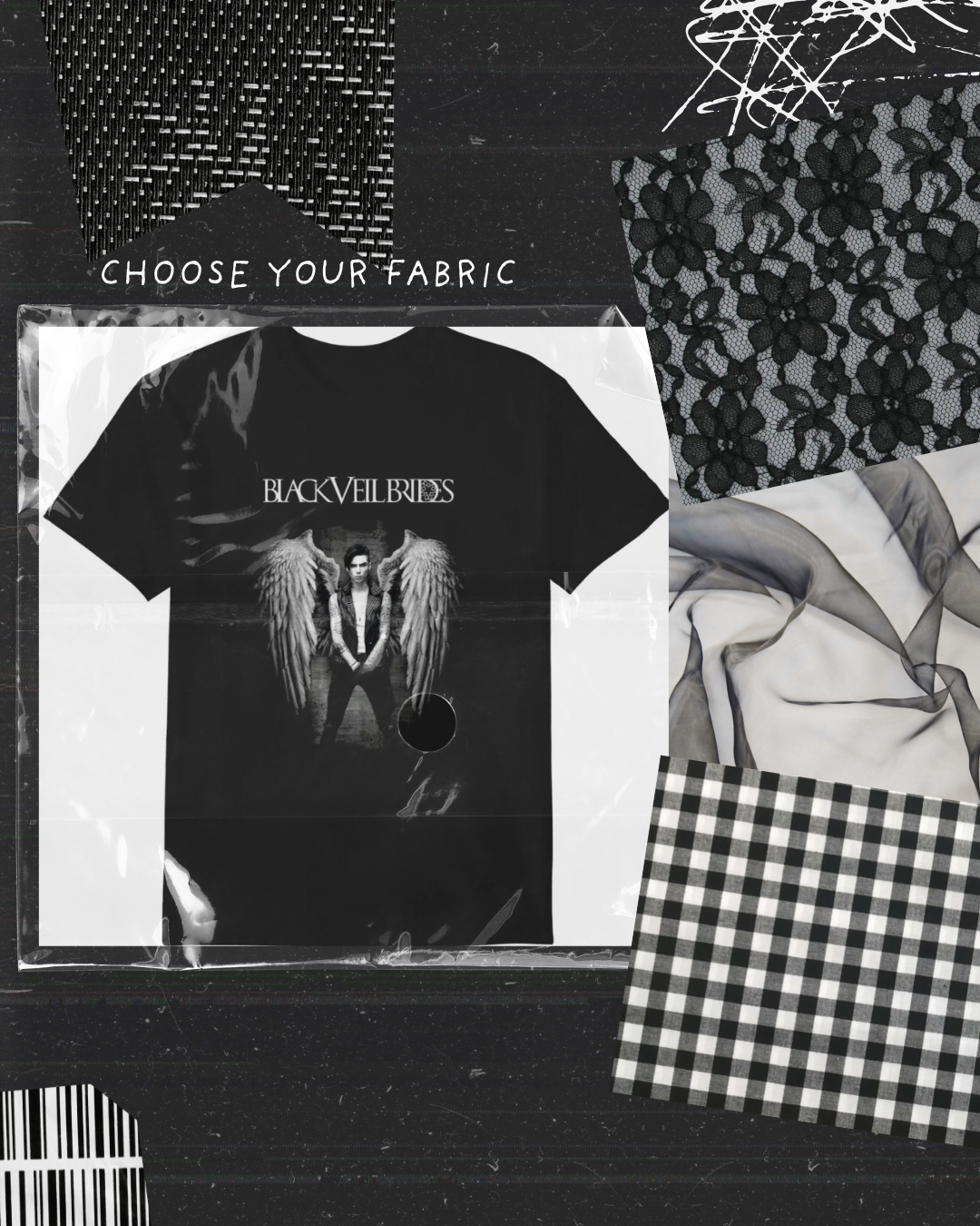 Black Veil Brides - Create Your Own Smock