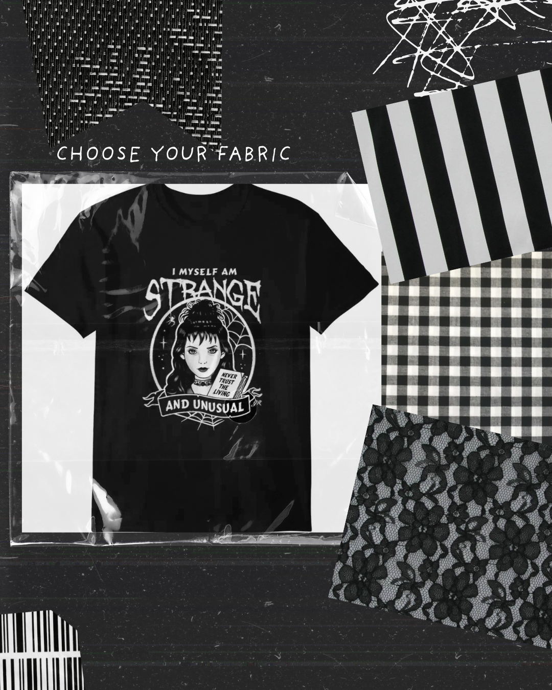 Beetlejuice / Lydia Deetz - Create Your Own Smock
