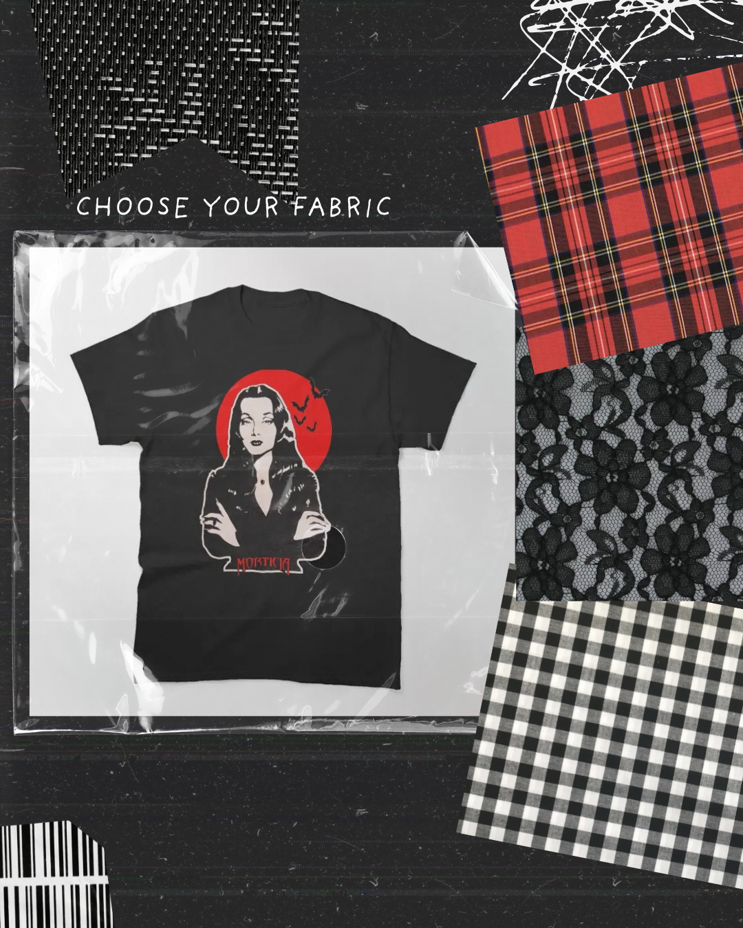 The Addams Family / Morticia - Create Your Own Smock