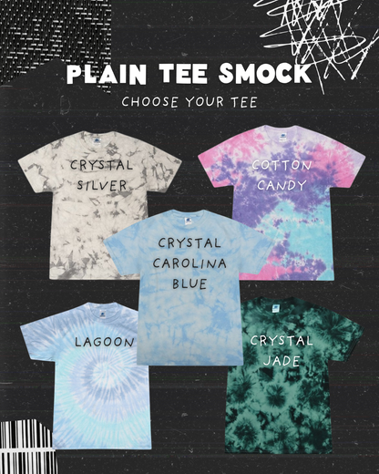 Plain Tie Dye Tee - Create Your Own Smock
