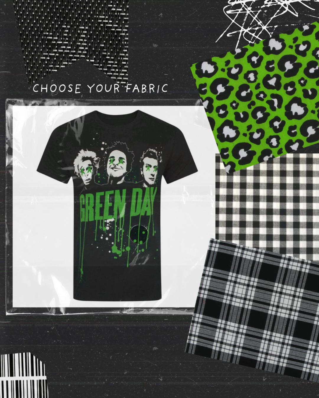 Green Day - Create Your Own Smock