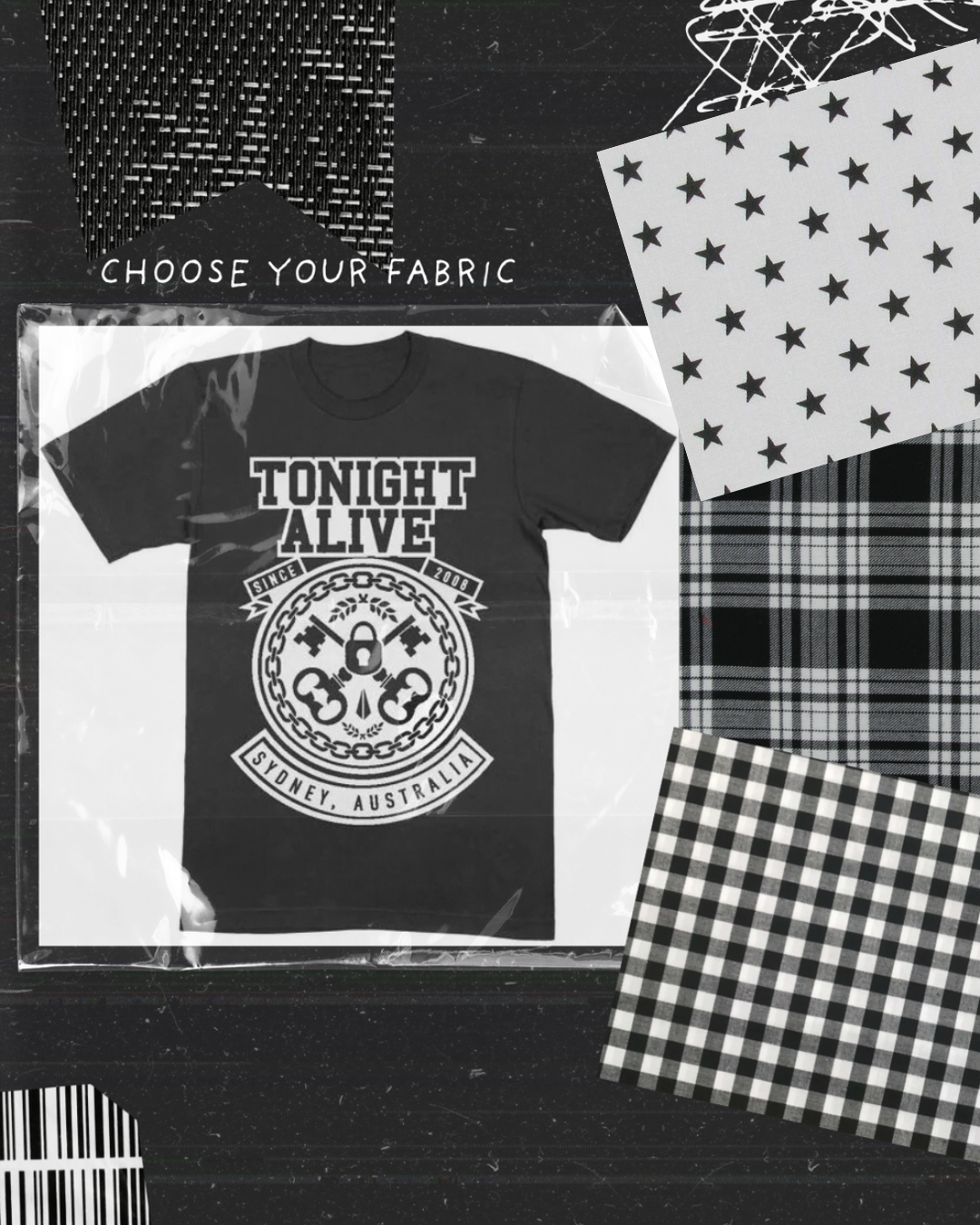 Tonight Alive - Create Your Own Smock
