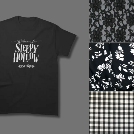 Sleepy Hollow - Create Your Own Smock