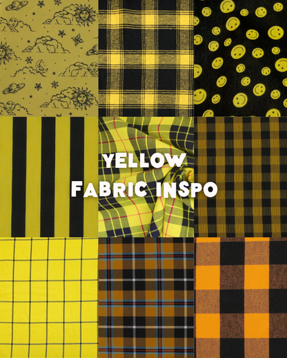 Plain Yellow Tee - Create Your Own Smock